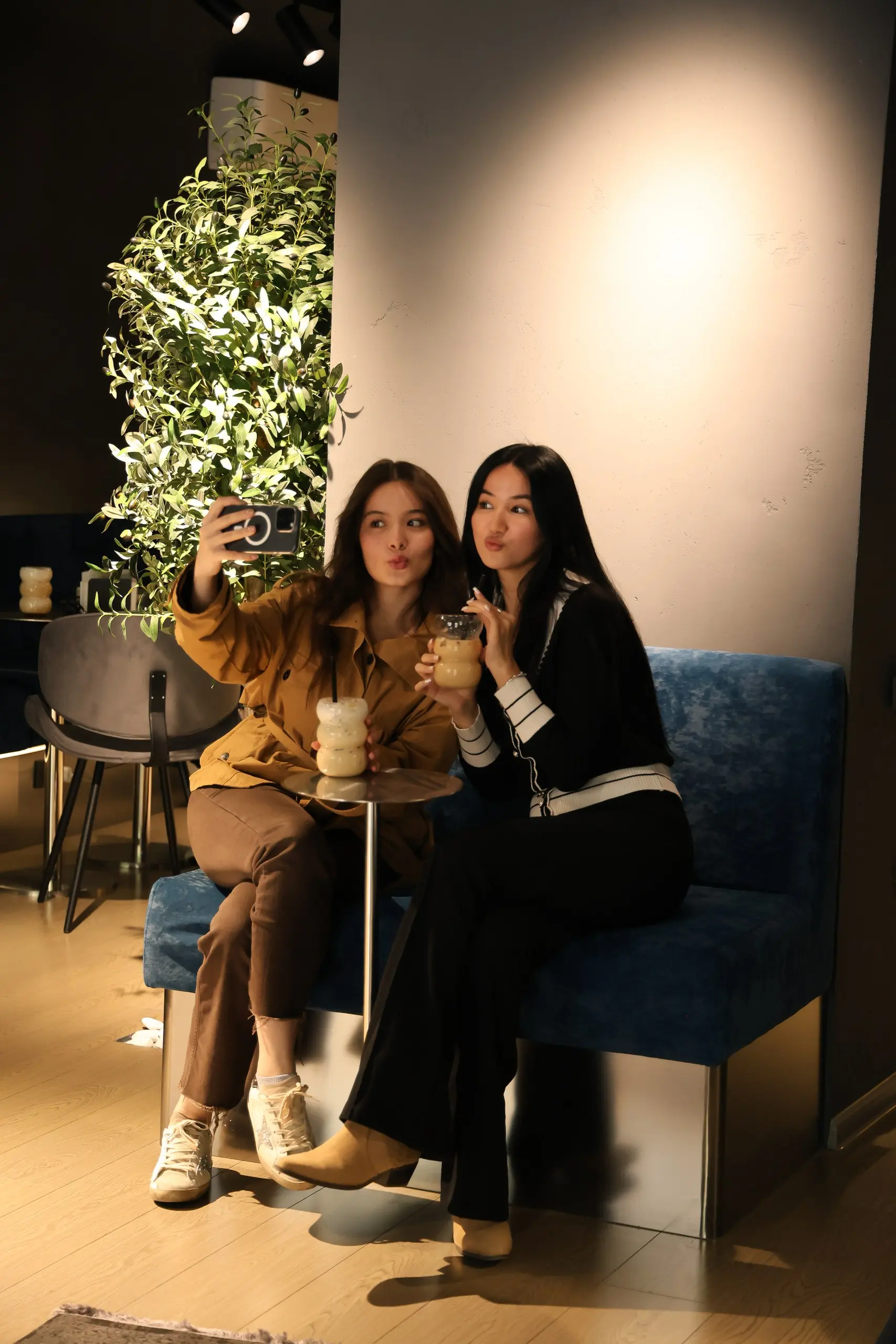 Coffee scene at 92° specialty coffee house